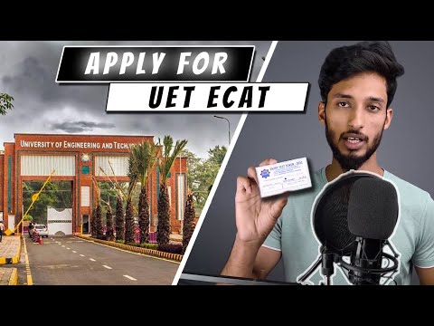 How to apply for ECAT 2022 Online  UET ECAT registration through TOKEN  Apply UET Token for ECAT
