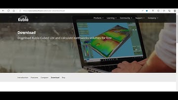 Kubla Cubed - Earthwork Estimation software