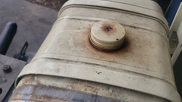 getting the cub cadet 128 fired up.