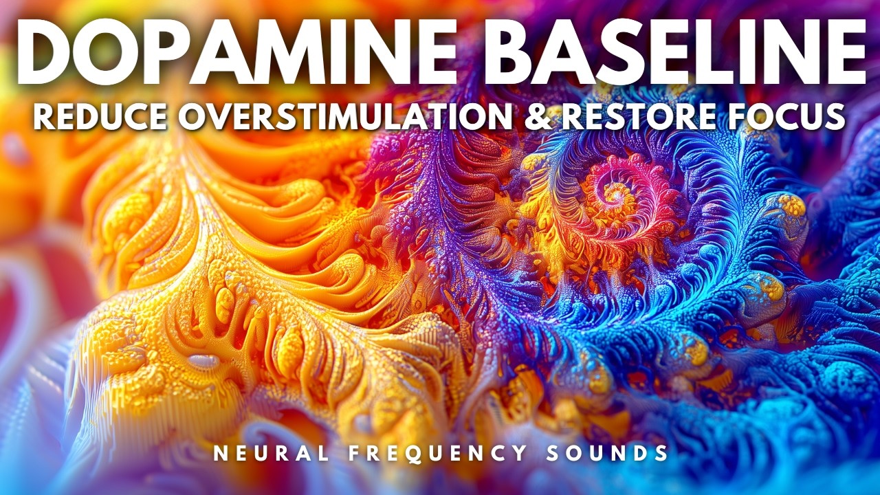 Natural Dopamine 💊 40 Hz Gamma Brainwaves to Stop ADHD Paralysis | Focus Music
