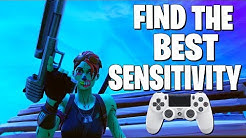 how to find the best controller sensitivity fortnite battle royale duration 6 52 - best sensitivity for fortnite xbox season 8