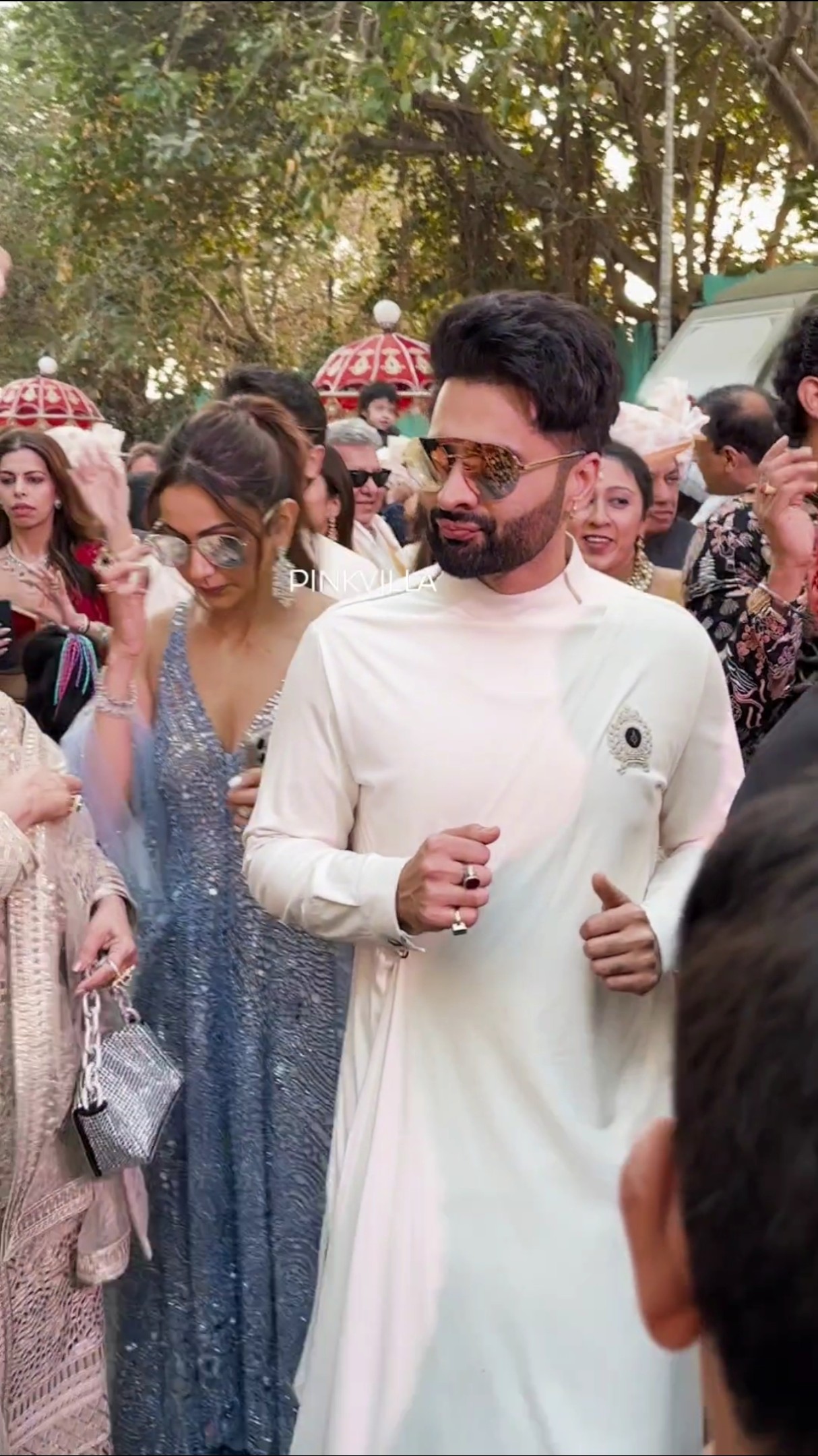 Rakul Preet Singh \u0026 Jackky Bhagnani DANCE At His Brother's WEDDING | #shorts #wedding #dance