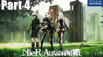 Nier Automata Gameplay Walkthrough Part 4 Amusement Part (PS4 PRO) 1080p