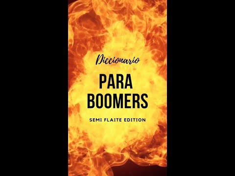 Diccionario para BOOMERS