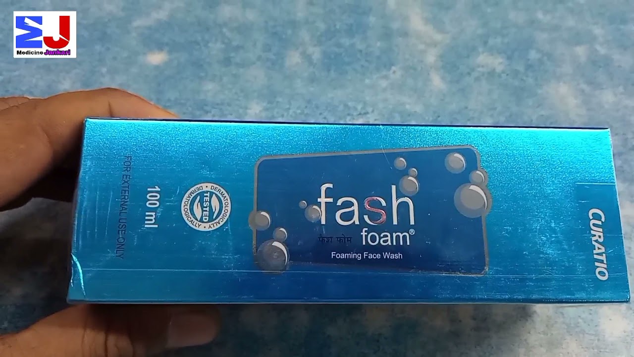Fash Foam Face Wash Fash Foam Face wash Dermatologist use