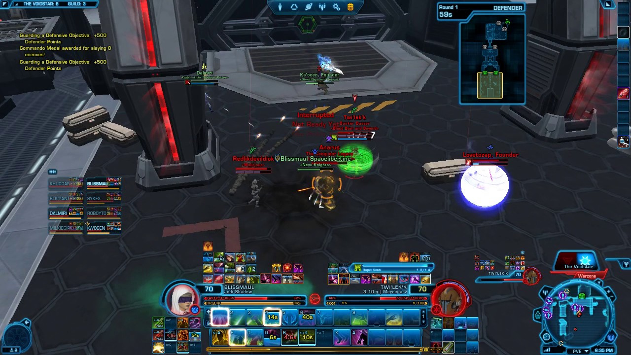Jedi Shadow Rotation Infiltration Shadow Pve Build | SWTOR Jedi Shadow Comprehensive Guide ...