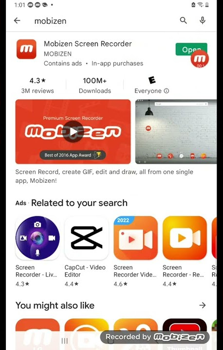 Recorded by mobizen