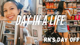 Day in the life of a nurse: Days off meal prep, crna school apps, get ready w me || TriciaYsabelle