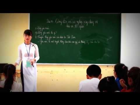 Video NVSP VII: Giảng Môn Giáo dục công dân - youtube