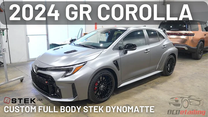 2023 Toyota Corolla GR - Heavy Metal - STEK DYNOmatte PPF - Matte Paint Protection Film