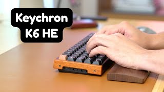 Keychron K6 HE Wireless Magnetic Switch Keyboard (Special Edition) Unboxing &amp; Typing Sound Test