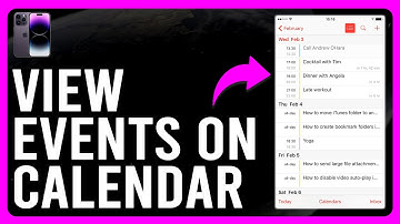 How to View All Events on iPhone Calendar (How to Show Upcoming Calendar Events on Your iPhone)