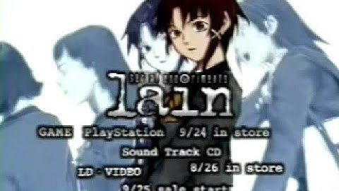 ps1/psx Serial Experiments Lain trailer 1