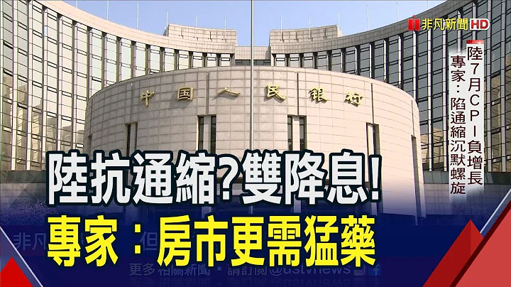 中國房市.金融業連環爆 好在!台灣曝險21億"可控" 陸祭雙降息能救? ｜非凡財經新聞｜20230818 - 天天要聞