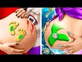 RICH VAMPIRE VS RICH MERMAID 🧛‍♀️🧜‍♀️ CRAZY PREGNANCY AND PARENTING HACKS