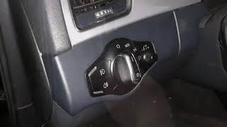 AUDI 2011 A4 2.0T HEADLIGHTS SWITCH KNOB DOES NOT TURN ON.