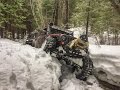 Deep Spring Snow wheeling in California