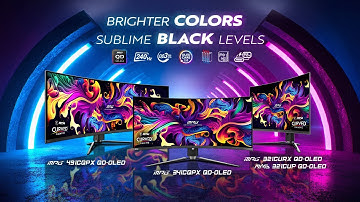 Curve QD-OLED Monitors: Immersive Gaming Redefined | Gaming Monitor | MSI
