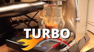 How to make a turbo espresso on the Delonghi Dedica