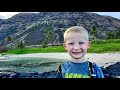 20 Mile Hike on Remote Tropical Volcano - Extreme Backcountry Camping & Backpacking with 6 yr old