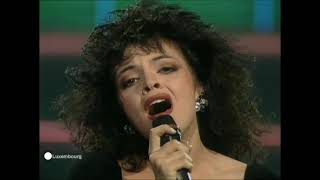 Quand je te rêve - Céline Carzo - Luxembourg 1990 - Eurovision songs with live orchestra