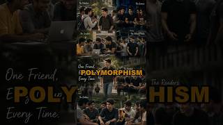 What is Polymorphism in OOP's | Object Oriented Programming | Conceptual Explaining | #shorts