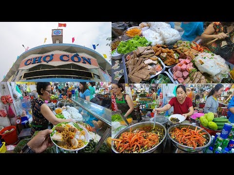  Chợ du lịch bán đúng giá nhất Việt Nam, 20k ăn sạch chợ Cồn Đà Nẵng | Ẩm thực Đà Nẵng | Phần 2