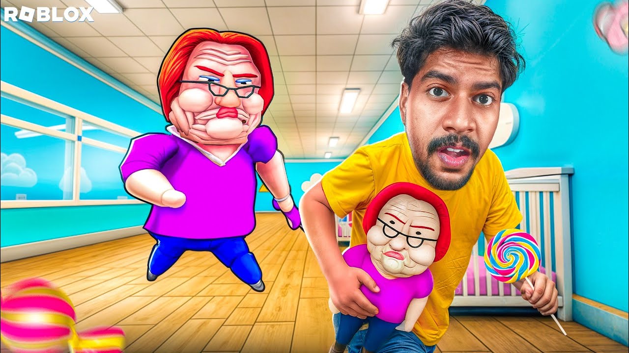Can i Escape From Mrs Betty's Nursery in Roblox 😱!!