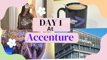 First day at Accenture || Onboarding || Niharika’s vlog