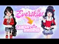 Only using everskies outfits in dress to impress roblox
