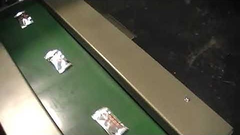 Loynds Flow Wrapping with Embossing Printer for After Dinner Mints.MOD