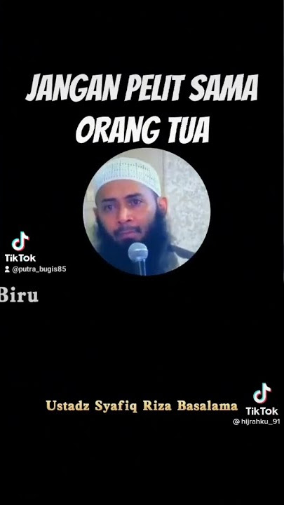 jangan pelit sama orang tua