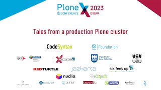 Day 2 Track 1 - Tales from a production Plone cluster