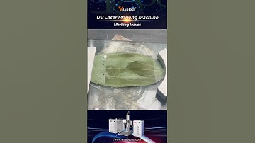 Marking leaves|Universal marking machine #uvlasermarking