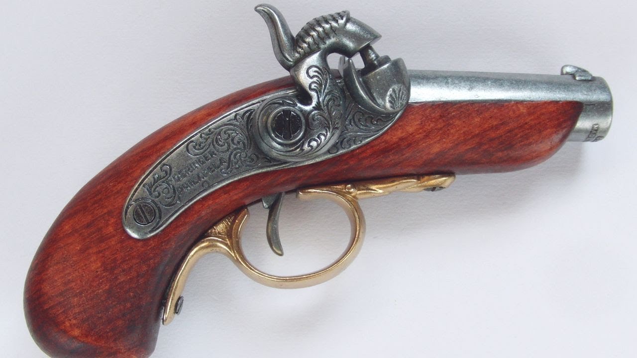 DENIX モデルガン レミントン デリンジャー 41口径 装飾銃 DENIX モデルガン レミントン デリンジャー 41口径 装飾銃