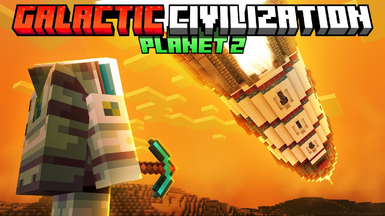 I Crash Landed on Minecraft's Deadliest Planet...
