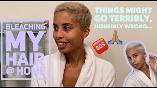 Bleaching My Hair AT HOME| Major Fail &amp; Lucky Quick Fix! (If I Can Do This, ANYONE Can)