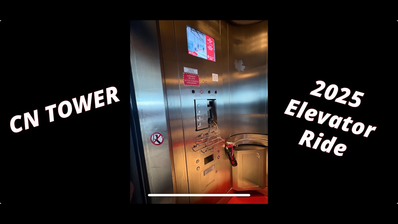 🇨🇦𝐂𝐚𝐧𝐚𝐝𝐚 𝐃𝐚𝐲🇨🇦: 2025 Ride on Toronto's most Famous elevators