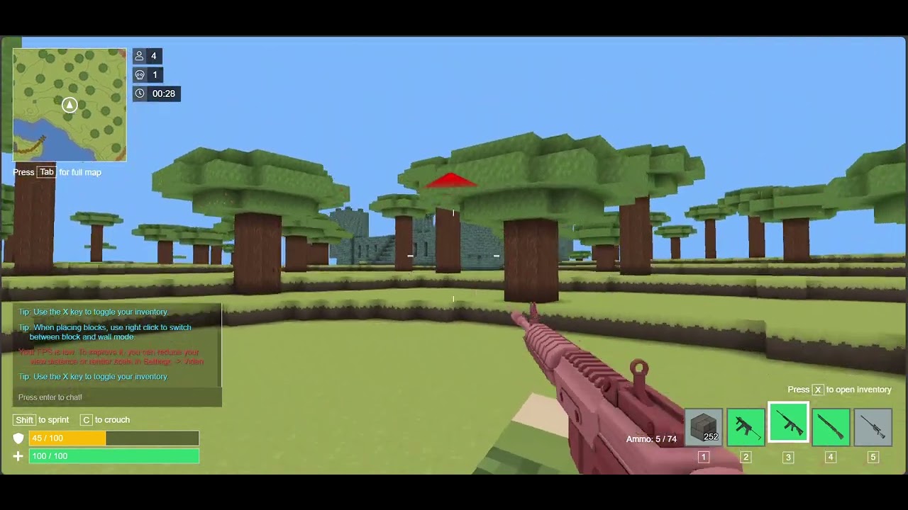 voxiom io Battle royle - YouTube