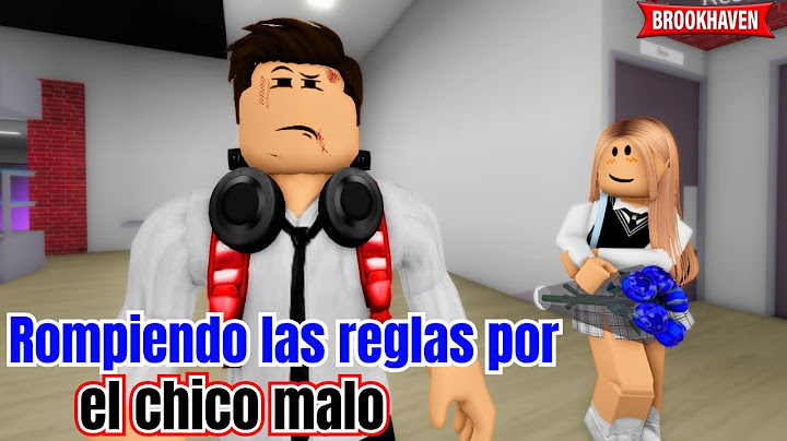 ROMPIENDO LAS REGLAS POR EL CHICO MALO | Brookhaven rp | Mini Pelicula - Historia de Roblox