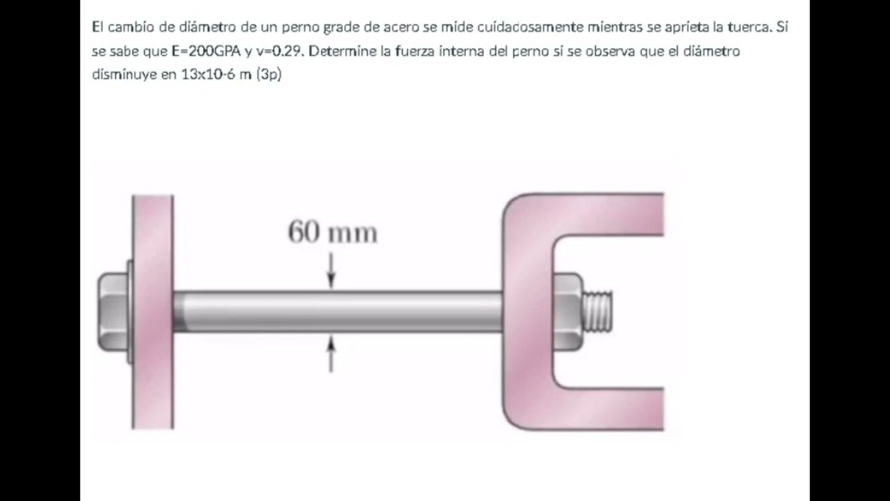 El Cambio De Diametro De Un Perno Grande De Acero Se Mide el-cambio-de-diametro-de-un-perno-grande-de-acero-se-mide