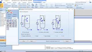 Short Simulation on Distillation Column HYSYS v8.8