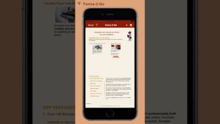 Forms-2-Go app preview - iPhone