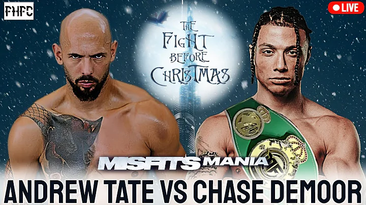 ANDREW TATE VS CHASE DEMOOR MISFITS MANIA WATCH COMPANION!!!