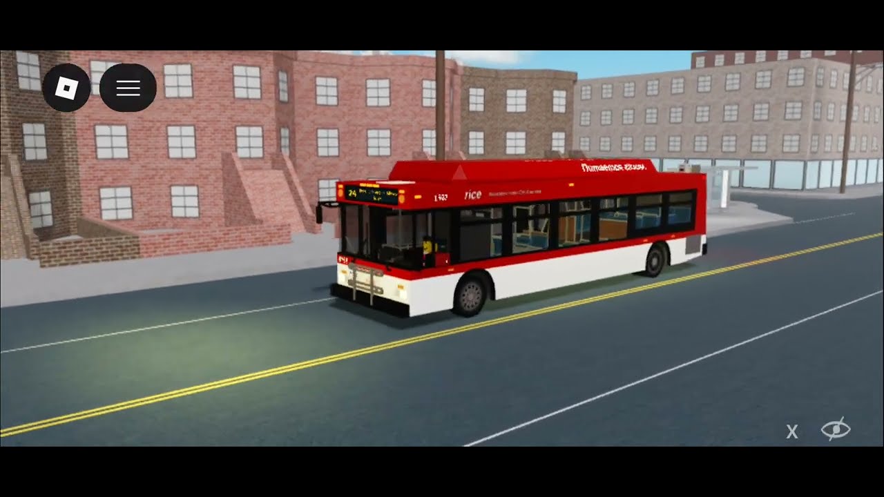 I ride the new flyer C40LF to the first stop (winter)