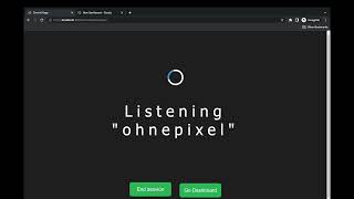 Real Time Twitch Chat Analyzer Demo