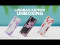 Lingbao K87 Pro Three-Mode Mechanical Keyboard