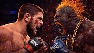 Khabib vs. Golden Dragon - EA Sports UFC 5 - Eagle Fights 🦅