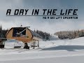 A Day in the life as a Ski Lift Operator | 7 Mile run With epic sunset!