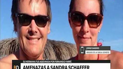 Amenazas a Sandra Schaefer - Telefe Noticias